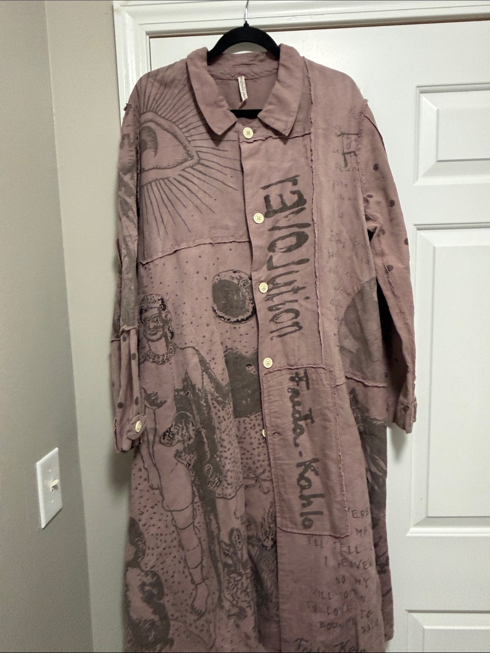 Magnolia Pearl Frida collection wells painters smock coat jacket - Picture 6 of 13